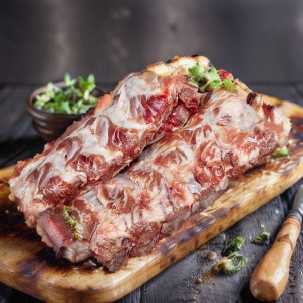 Baby back ribs, eingelegt