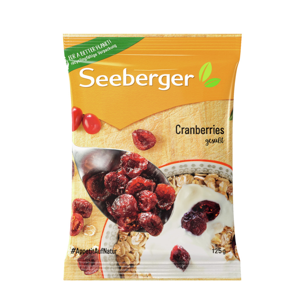 Seeberger Cranberries 125g