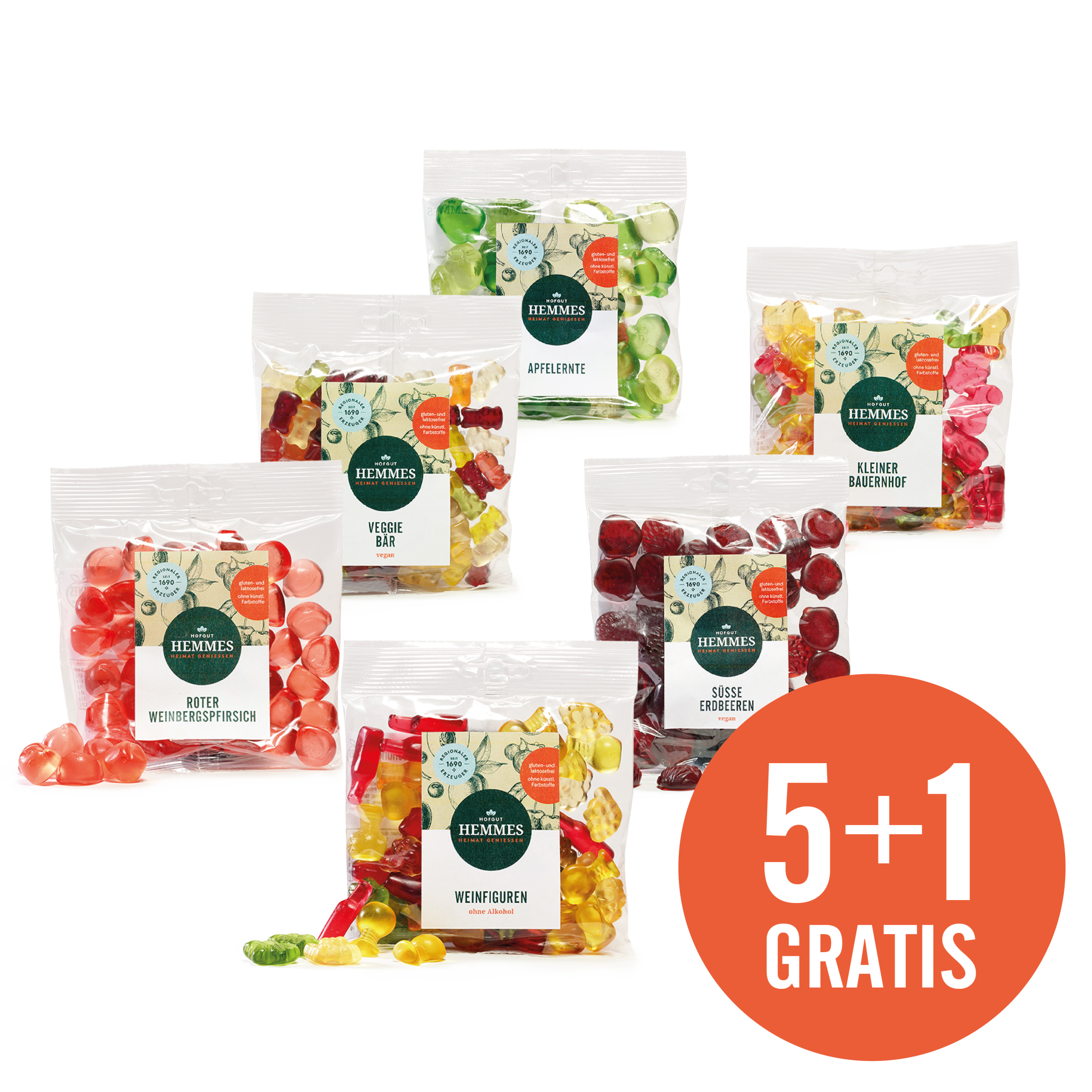 Fruchtgummi Probierpaket