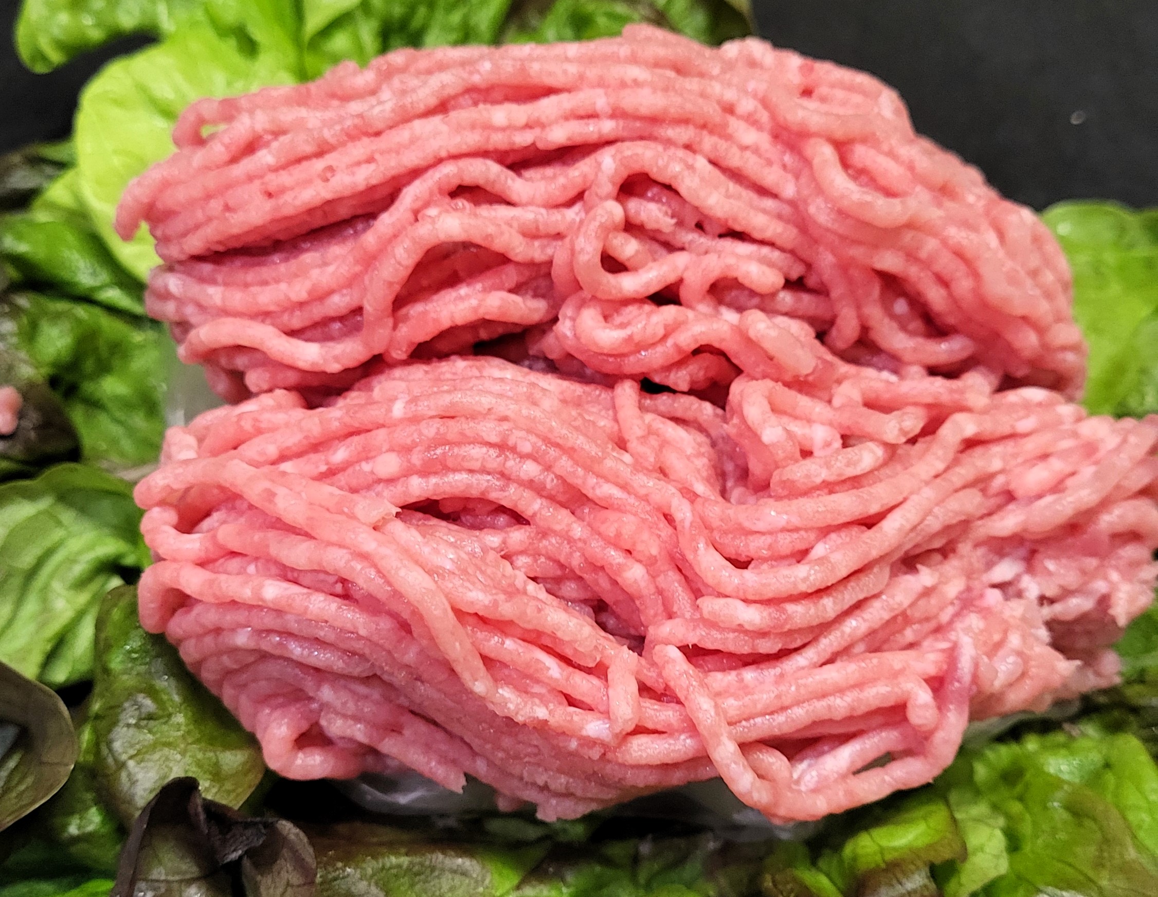 Schweinehackfleisch (in Gramm)