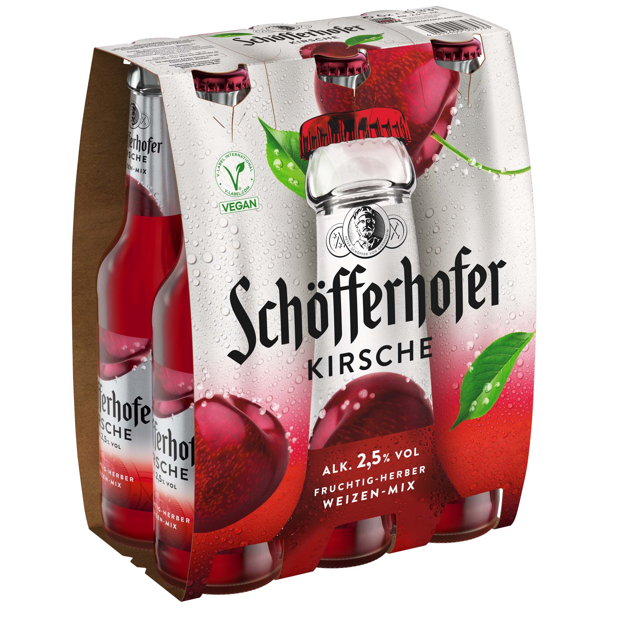 Schöfferhofer Weizen-Mix Kirsche 6×0,33l