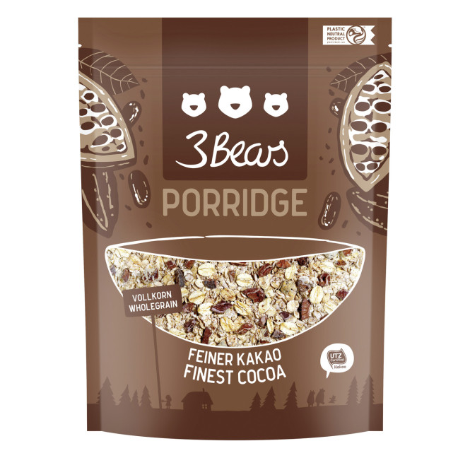 3 Bears Porridge Feiner Kakao 400g