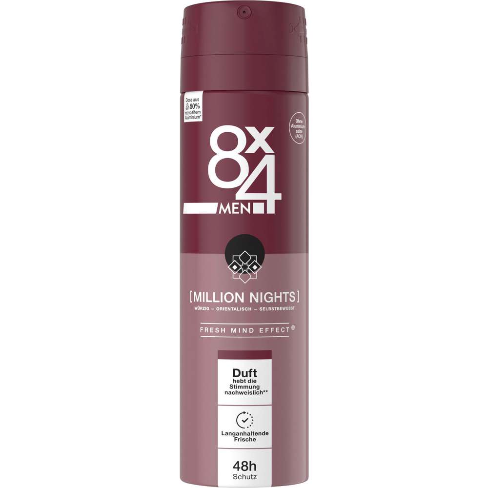 8×4 Spray No. 18 Million Nights 150ml