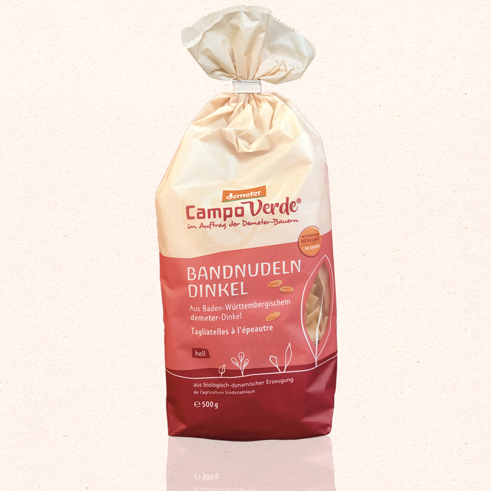 Dinkel Bandnudeln