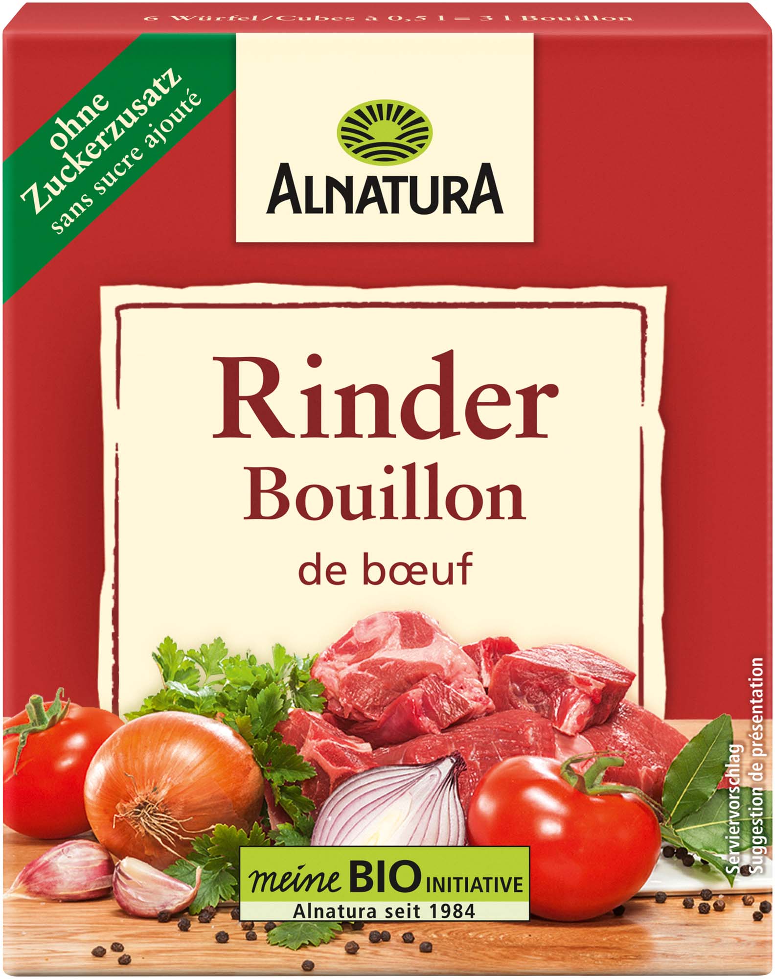 Alnatura Bio Rinderbouillon Würfel 66g