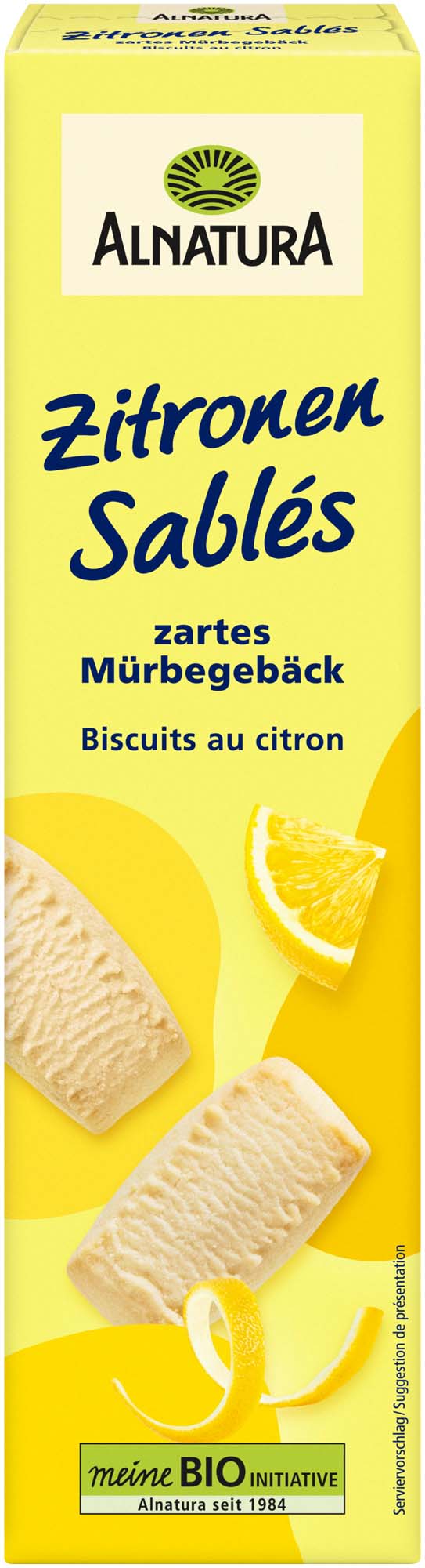 Alnatura Bio Zitronen Sables 110g