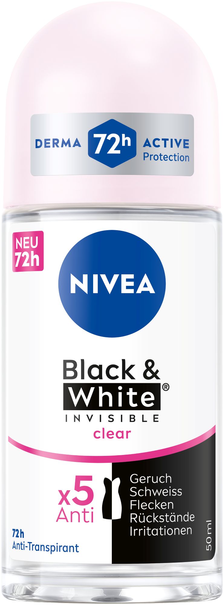 NIVEA Deo Roll-on Black & White 50ml