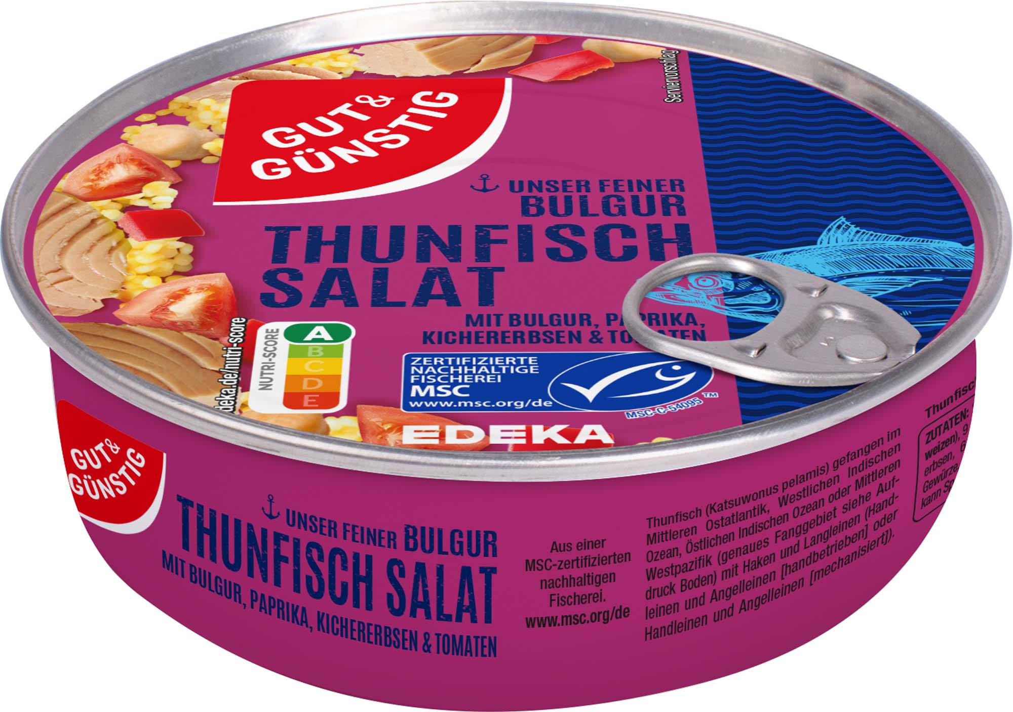 Gut & Günstig Thunfischsalat Bulgur 160g