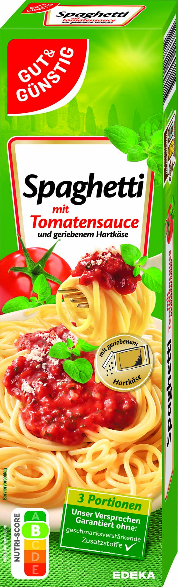 Gut & Günstig Spaghetti in Tomatensauce 397g