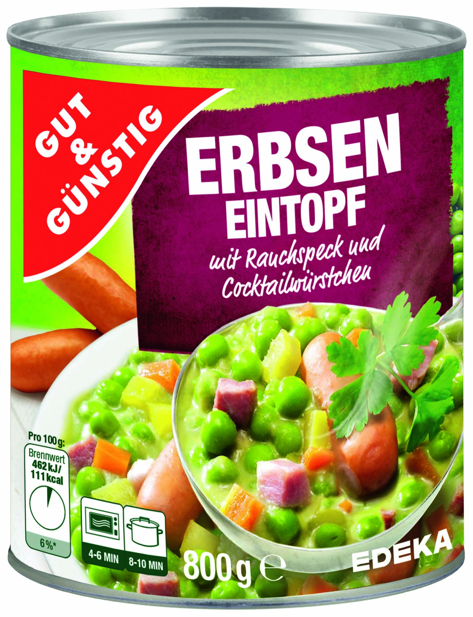 Gut & Günstig Erbseneintopf 800g