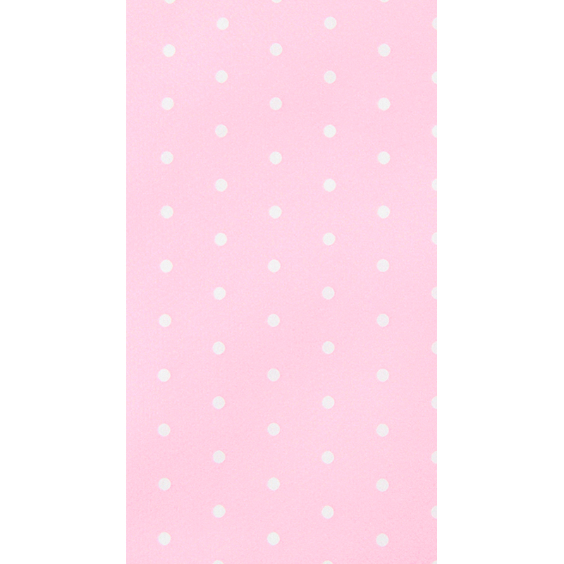 Mitteldecke Mini Dots rose