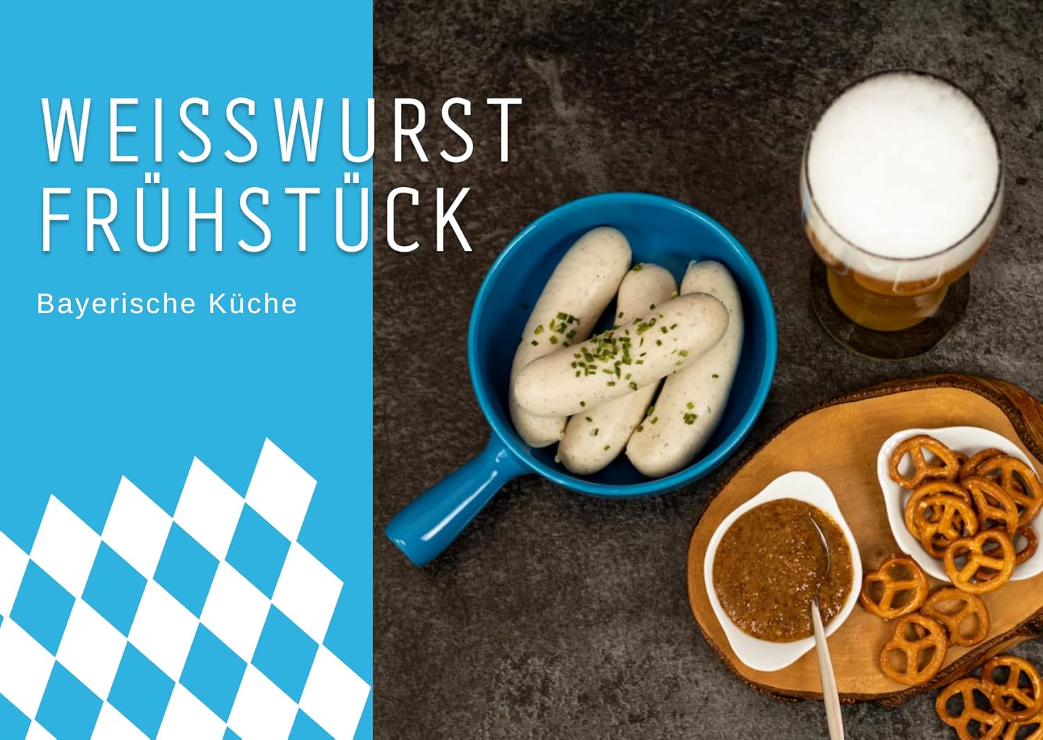 Geschenkset München | Großer Bayern Geschenkkorb mit Bier, Bierglas & bayrischen Spezialitäten – Bild 3