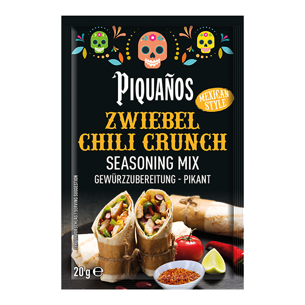 Piquaños Zwiebel Chili Crunch 20g – Bild 2