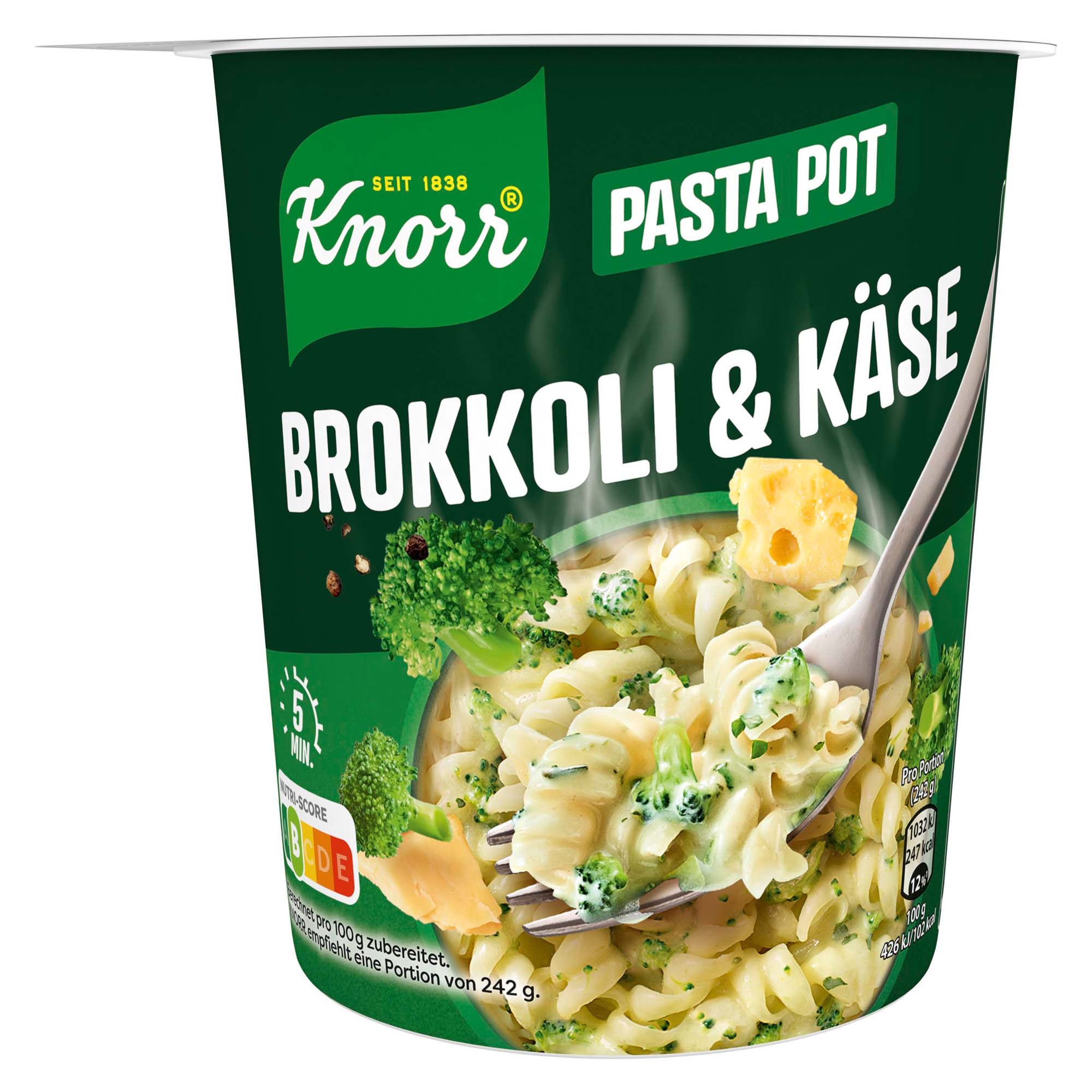 Knorr Pasta Snack Pot Brokkoli Käse 62g
