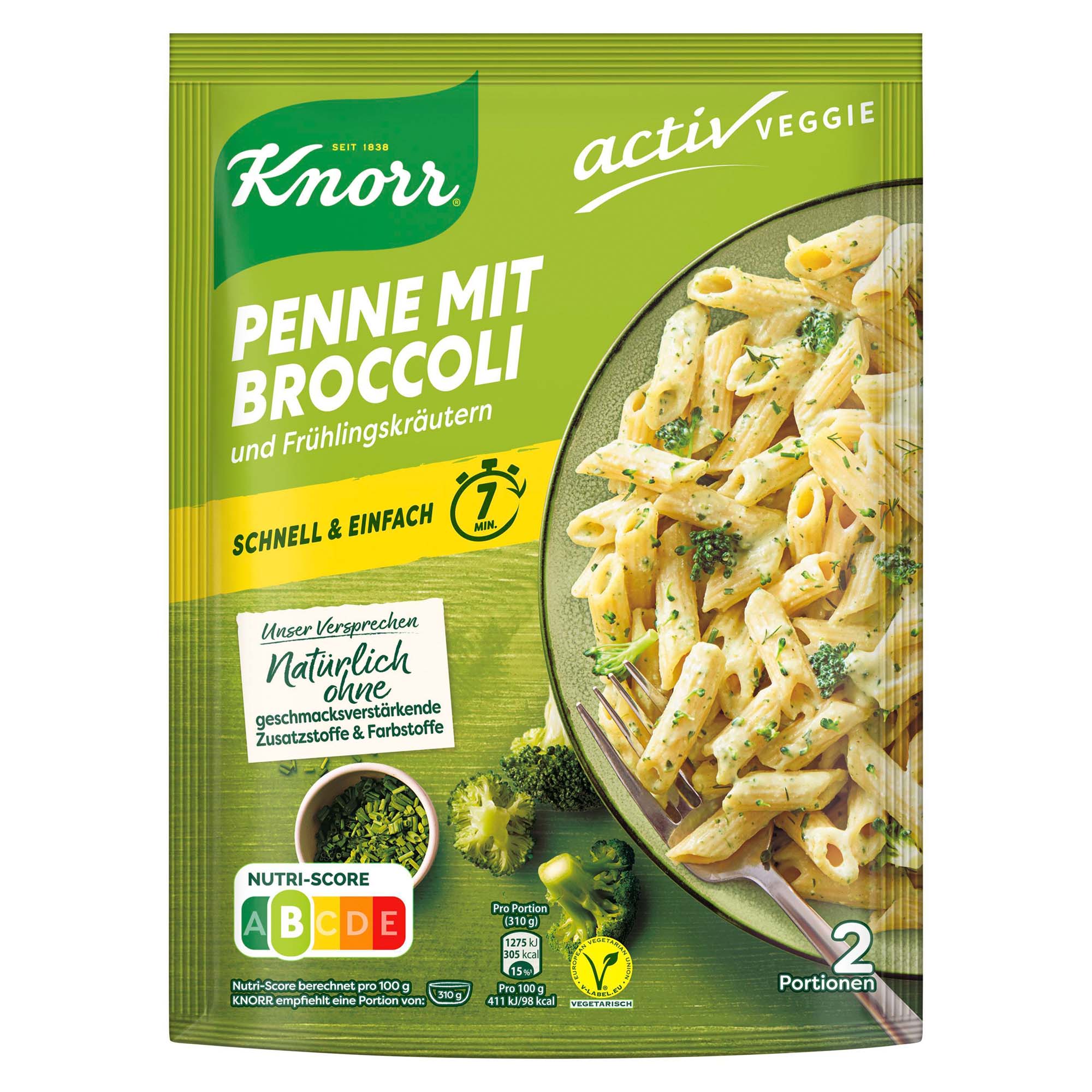 Knorr Activ Veggie Penne mit Broccoli 146g