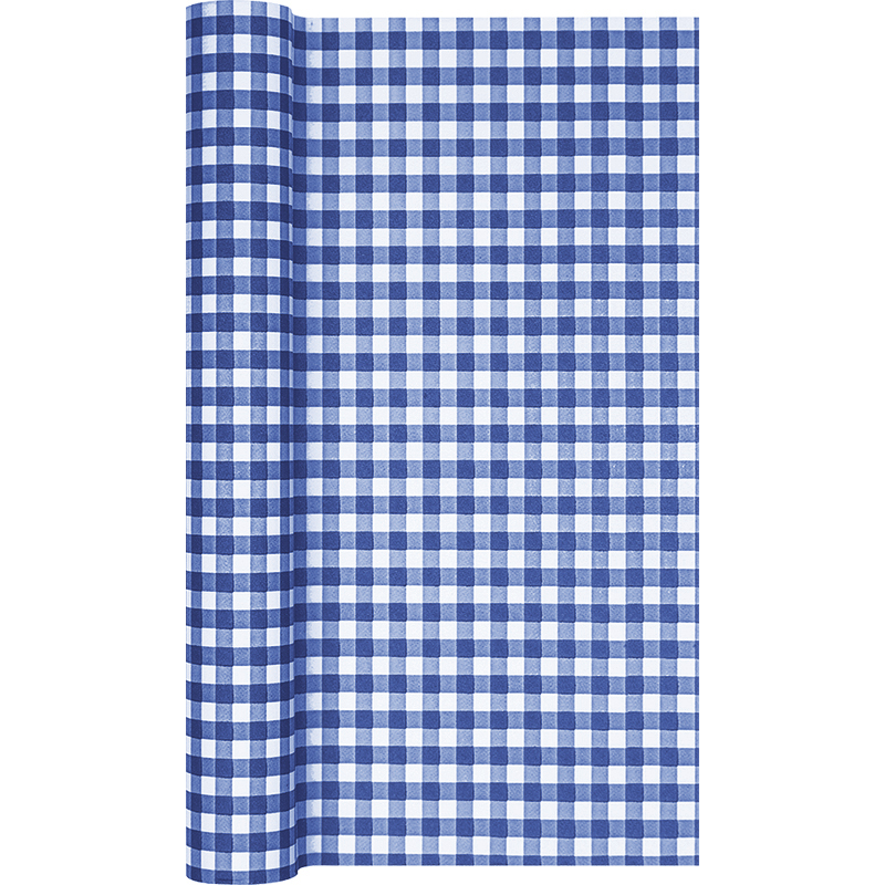Tischläufer Karo blue