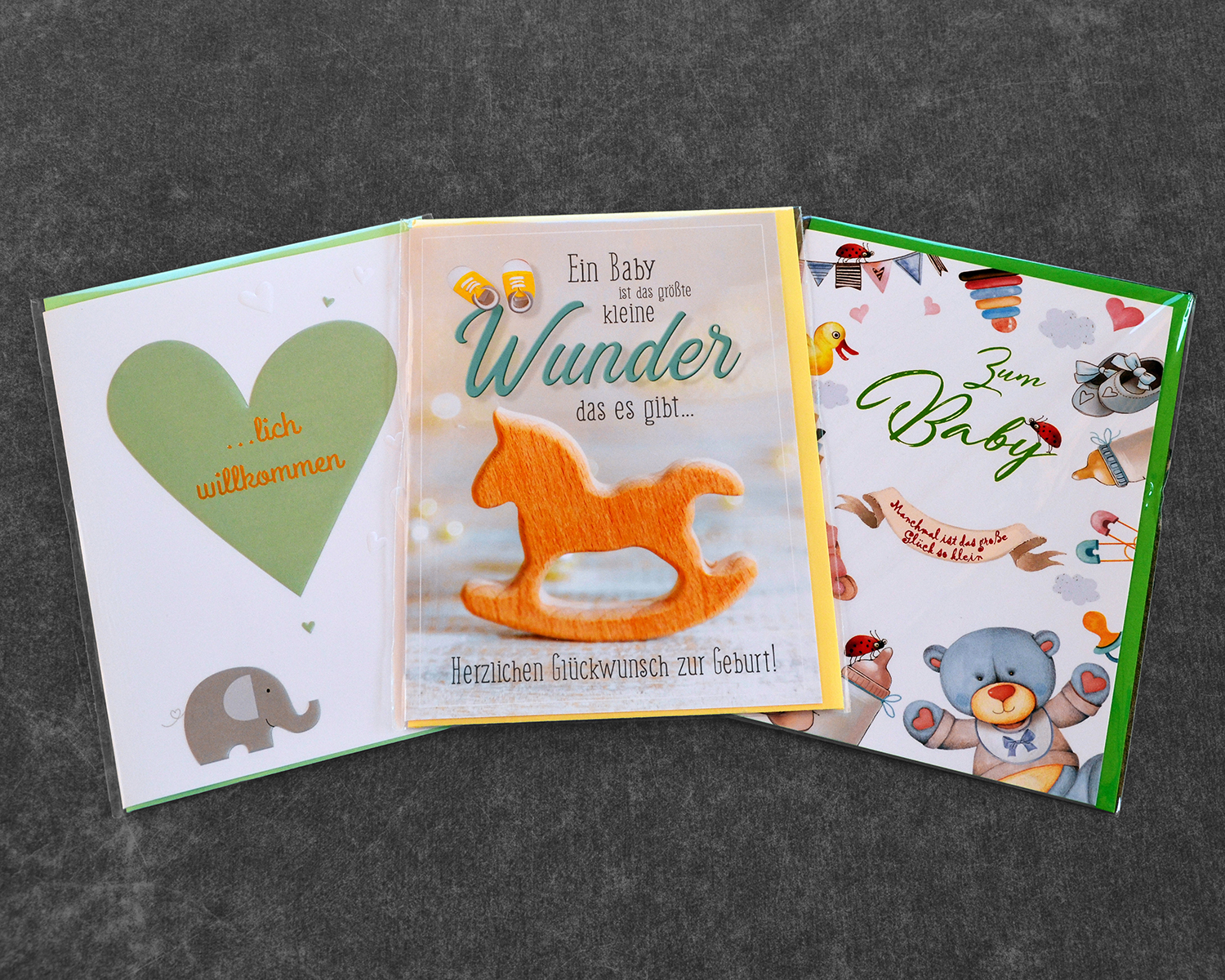 Karten zur Geburt