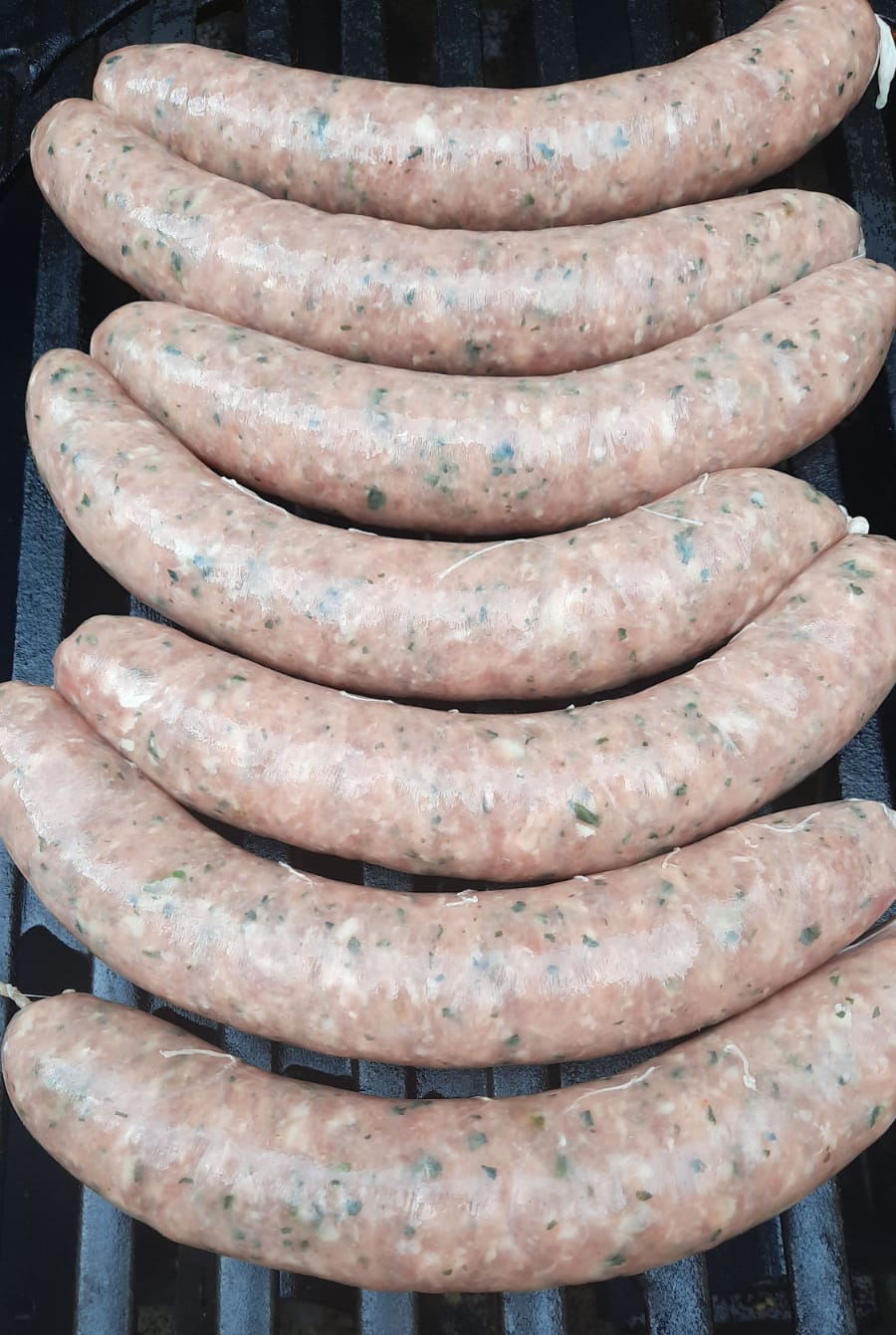 Bärlauch Bratwürste (in Stück)