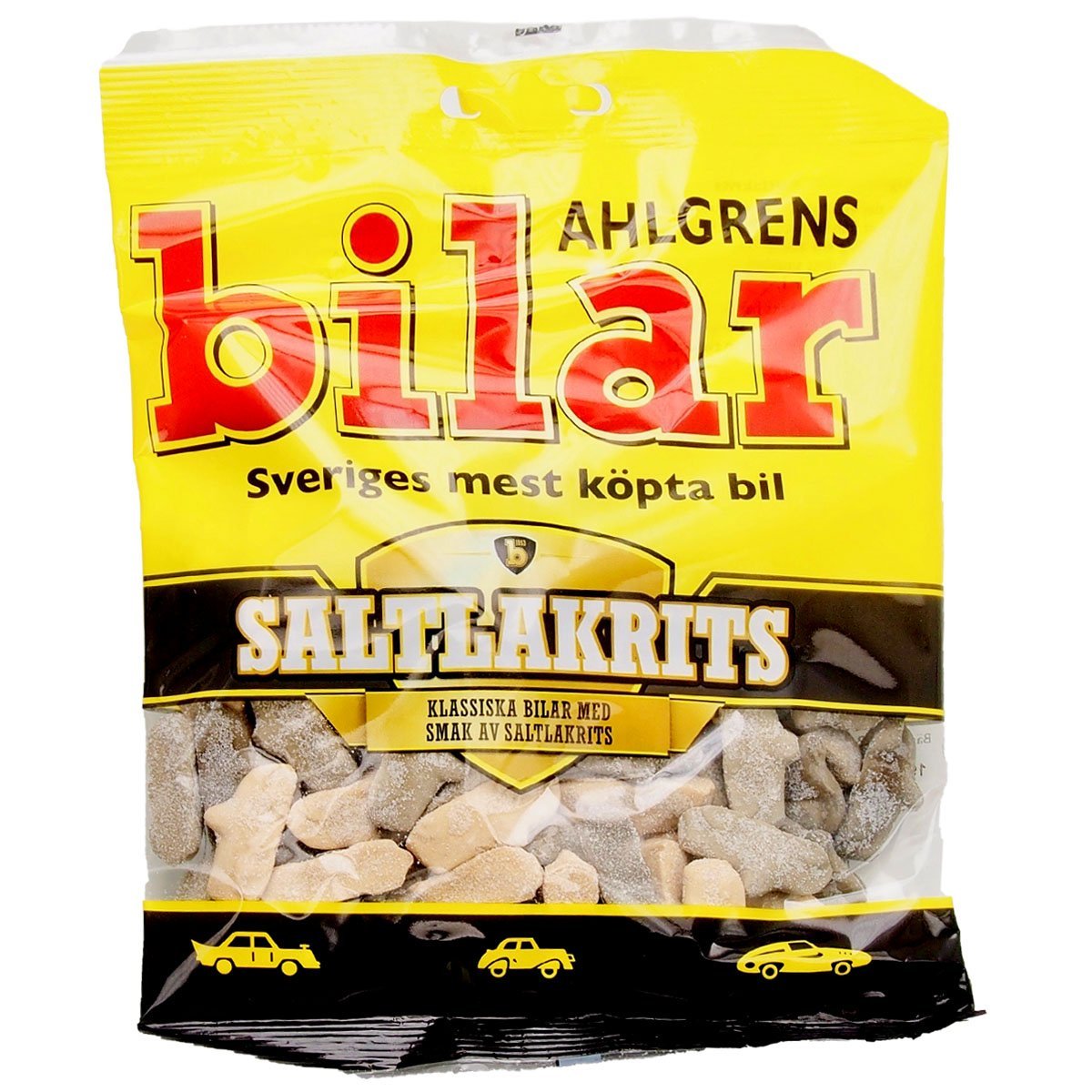 Ahlgrens Bilar Saltlakrits (100g)