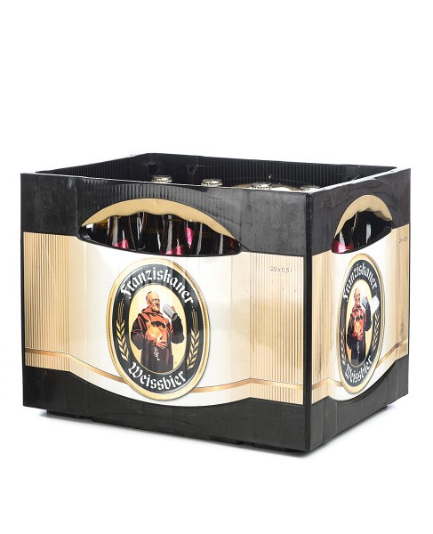 Franziskaner Weissbier dunkel 20×0,5l – Bild 2