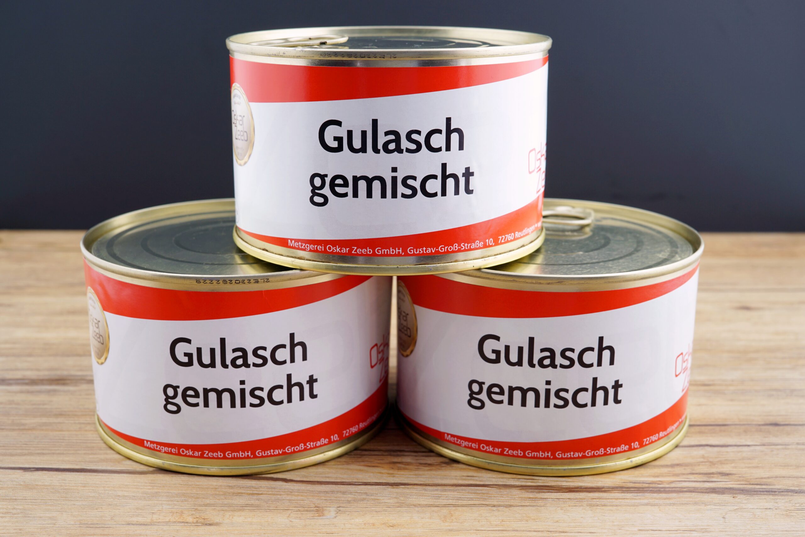Gulasch gemischt 400g Dose