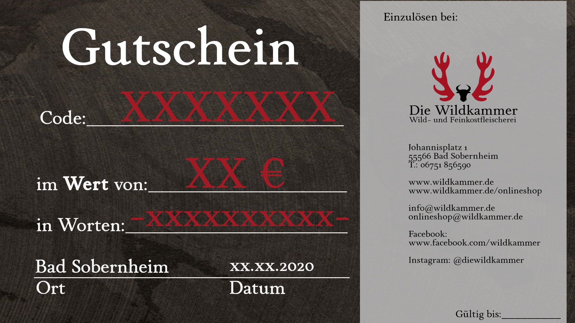 Wilder Gutschein 10€ – Bild 7