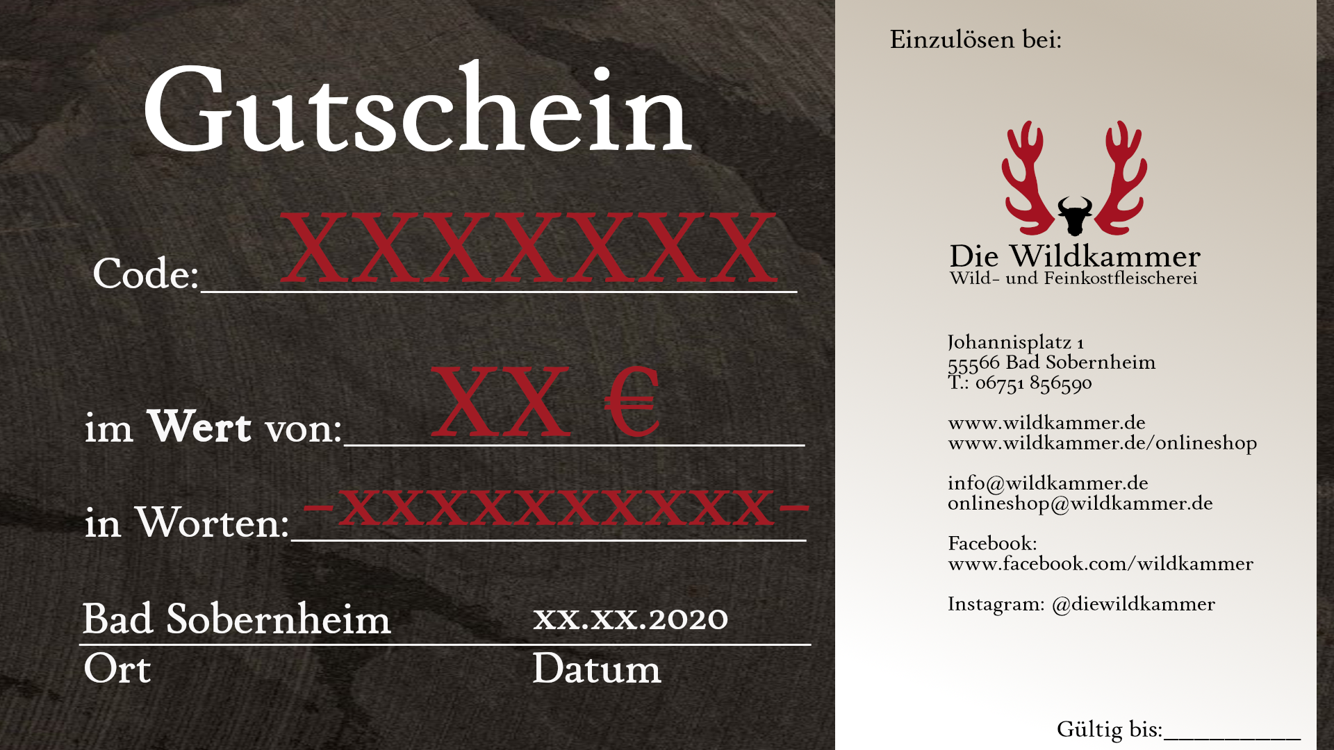 Wilder Gutschein 10€ – Bild 6