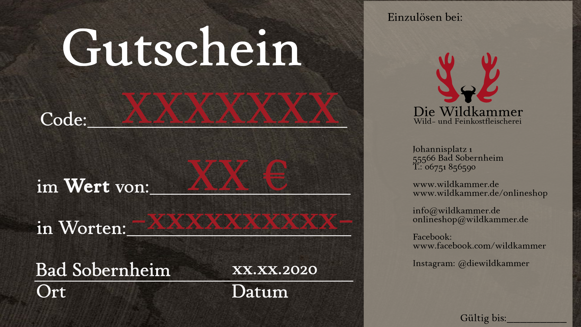 Wilder Gutschein 10€ – Bild 5