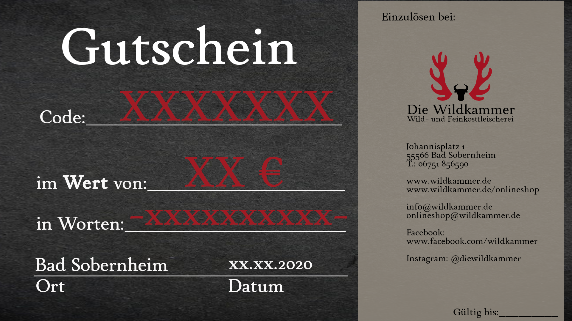 Wilder Gutschein 10€ – Bild 4