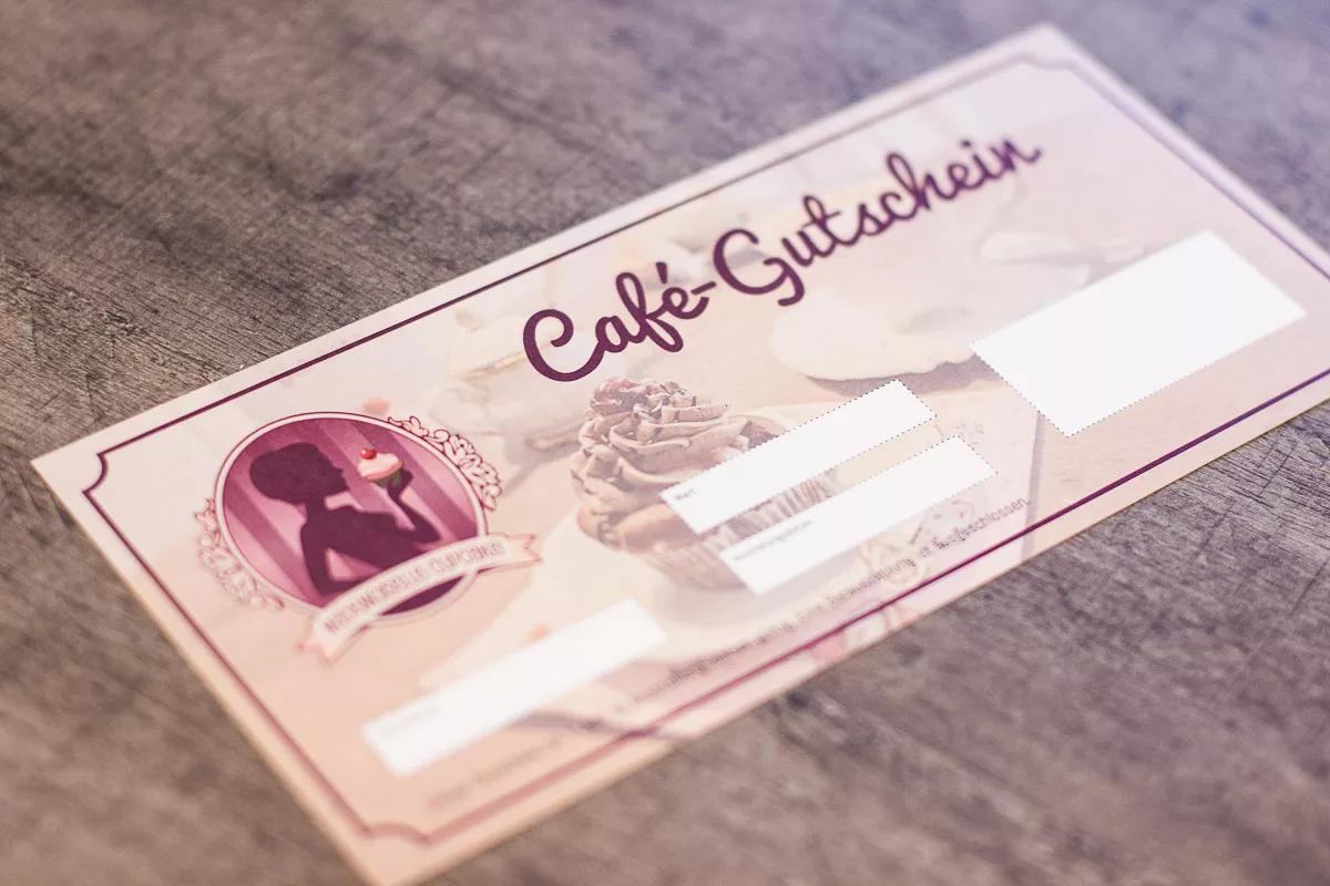 Gutschein Café