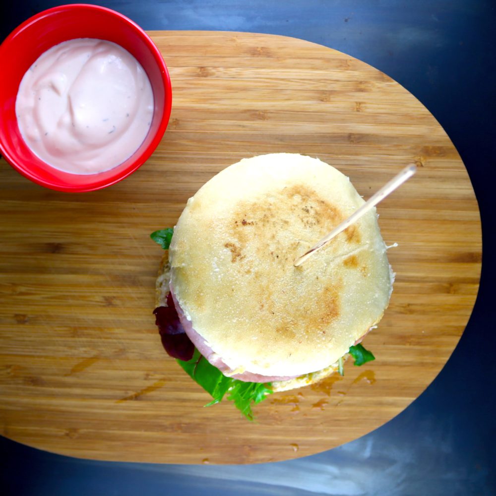 Fladenbrot – Schinken – Bild 2