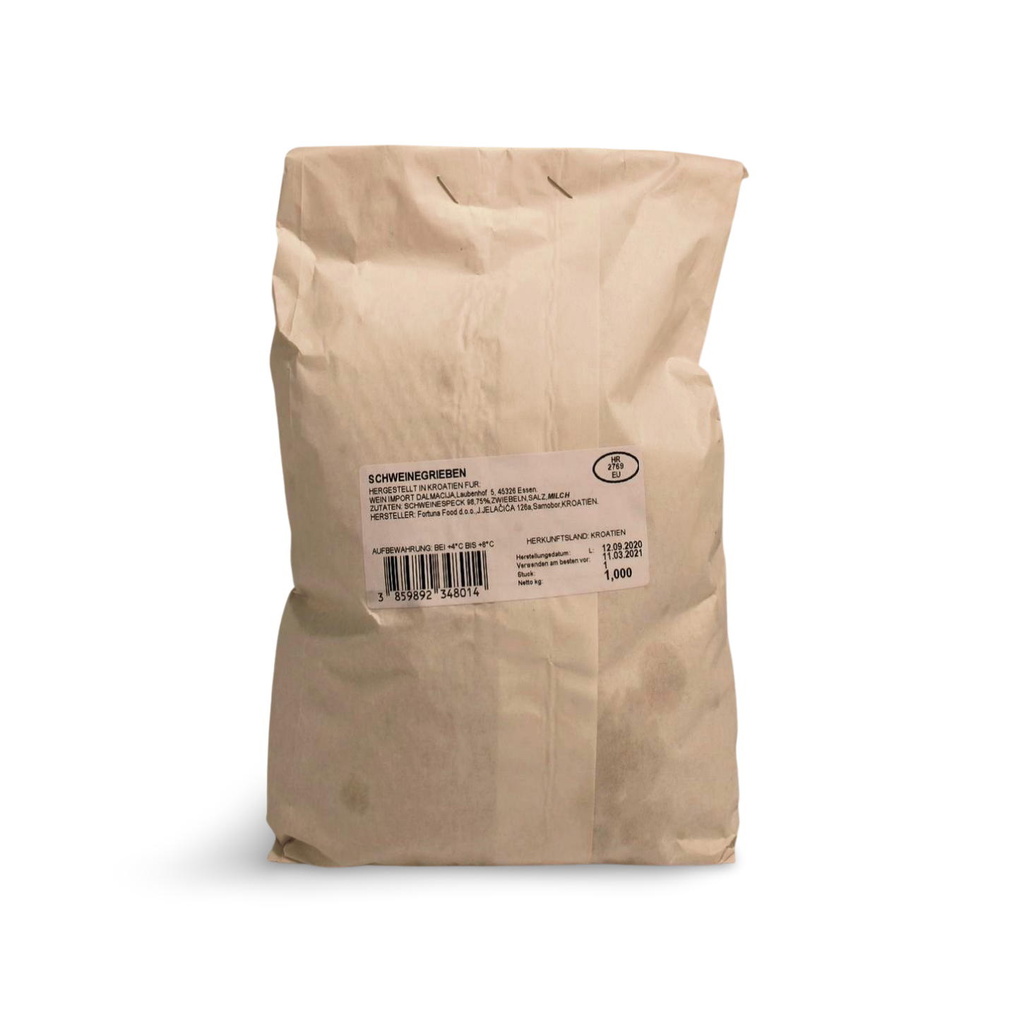 Cvarci Schweinegrieben 1kg