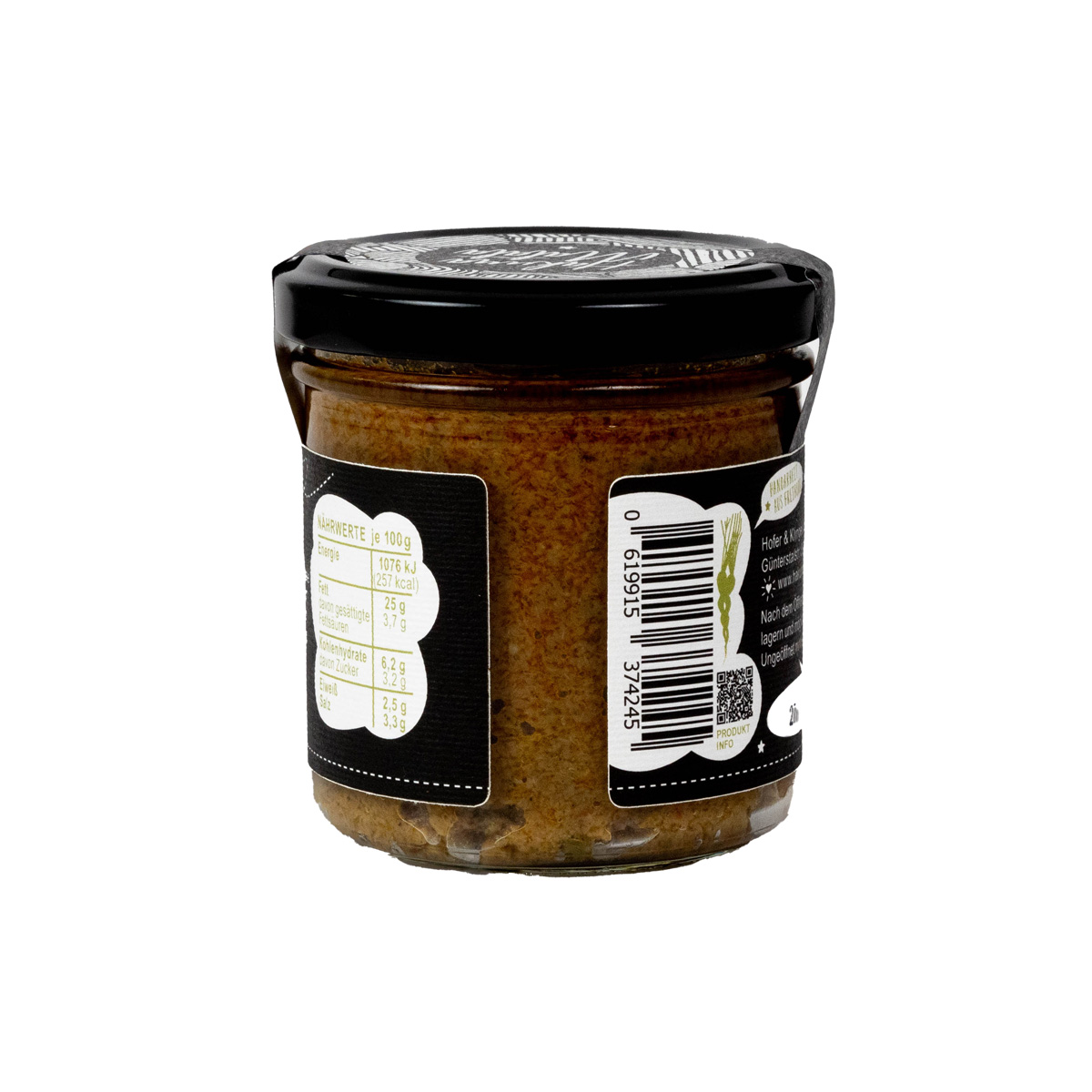 6x (VPE) 140g Bio Kapern Tapenade – Bild 4