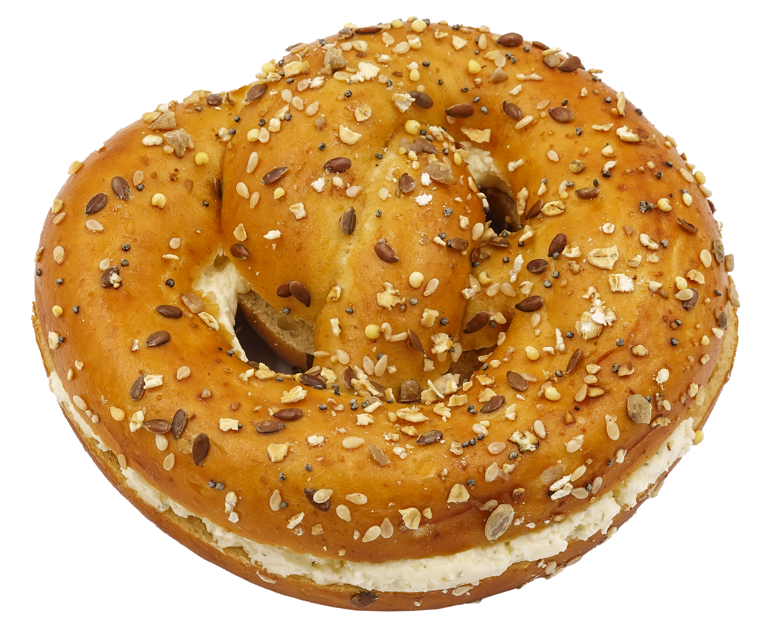 Laugenbrezel Frischkäse