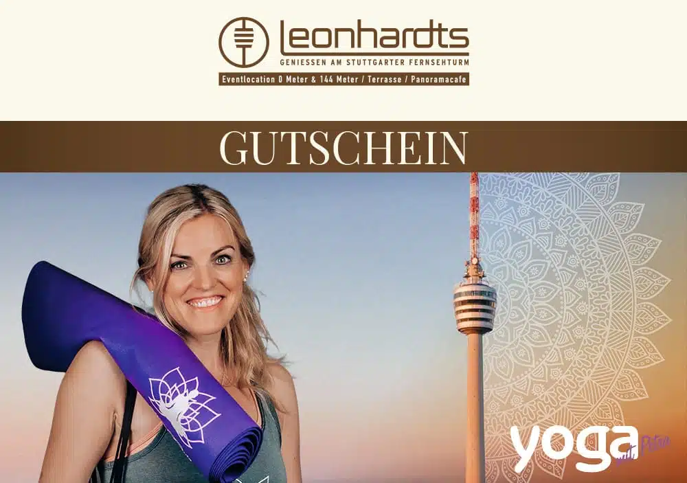 Yoga auf dem SWR Fernsehturm Stuttgart