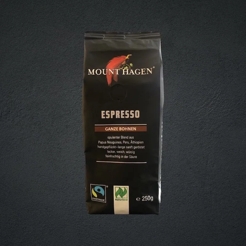 Espresso ganze Bohne 250g