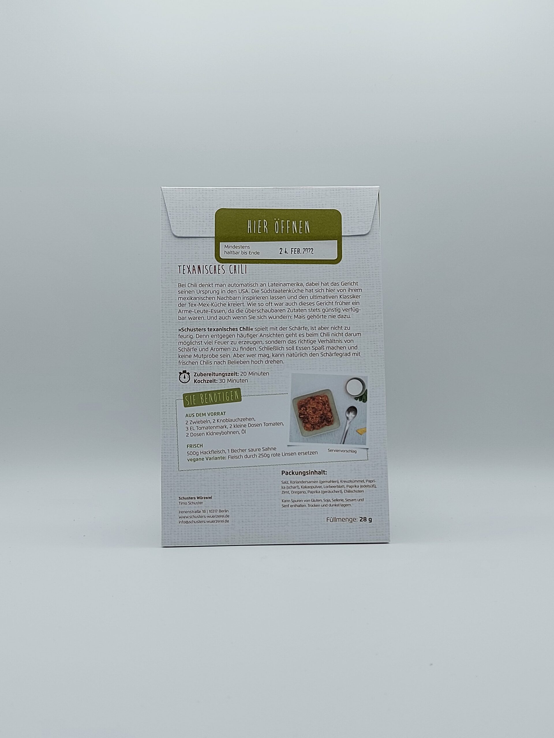 Schusters Texanisches Chili – Bild 2