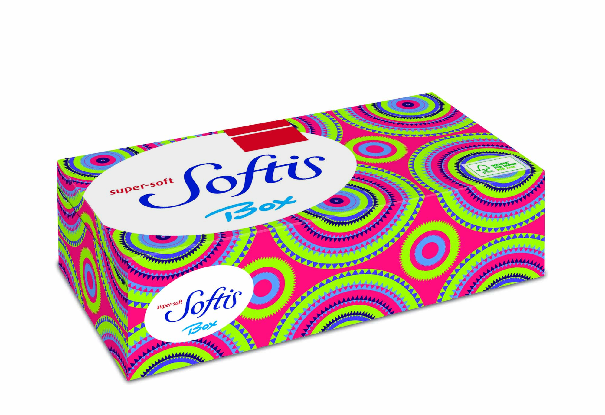 Softis Taschentücher Box 80ST