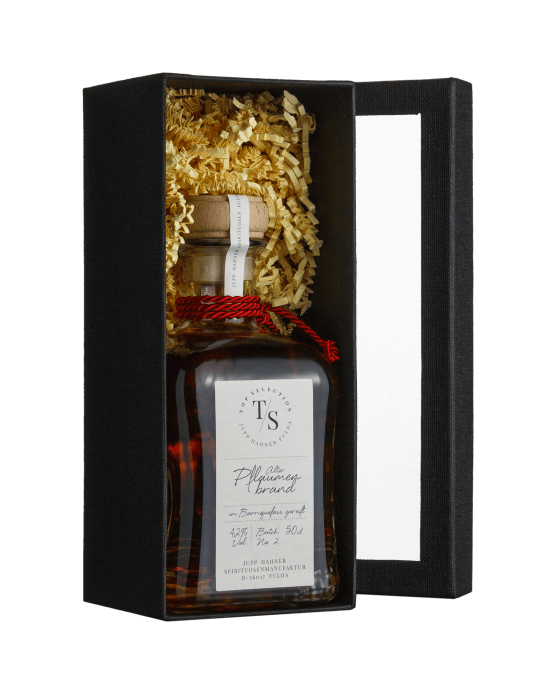 Top Selection Alter Pflaumenbrand in Geschenkverpackung