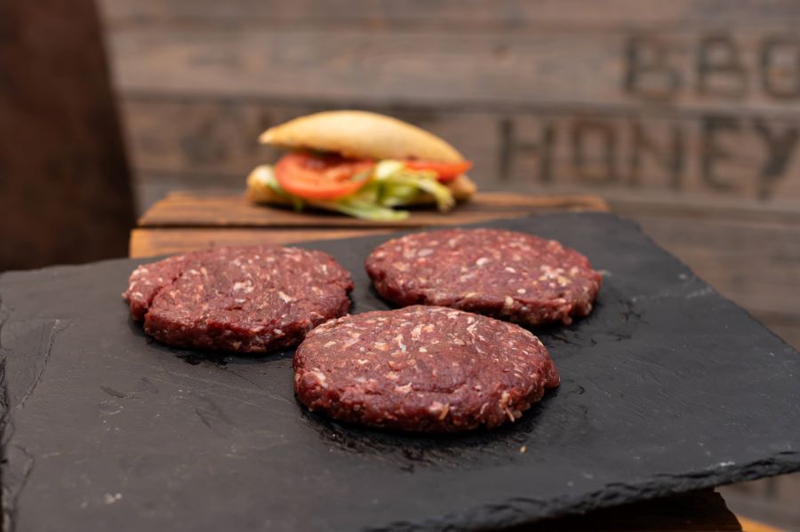 Zebra Burger 2 Stück