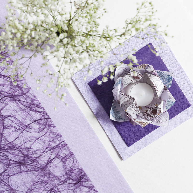 Mitteldecke Struktur flieder – Bild 2