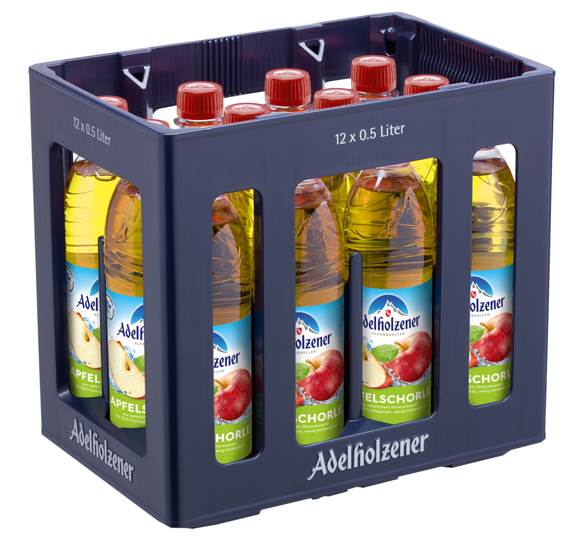 Adelholzener Apfelschorle 12×0,5l