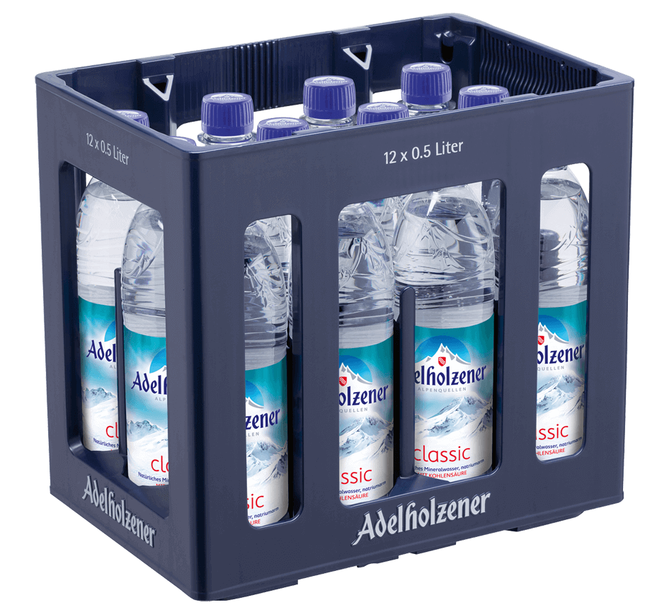 Adelholzener Mineralwasser Classic Pet 12×0,5l