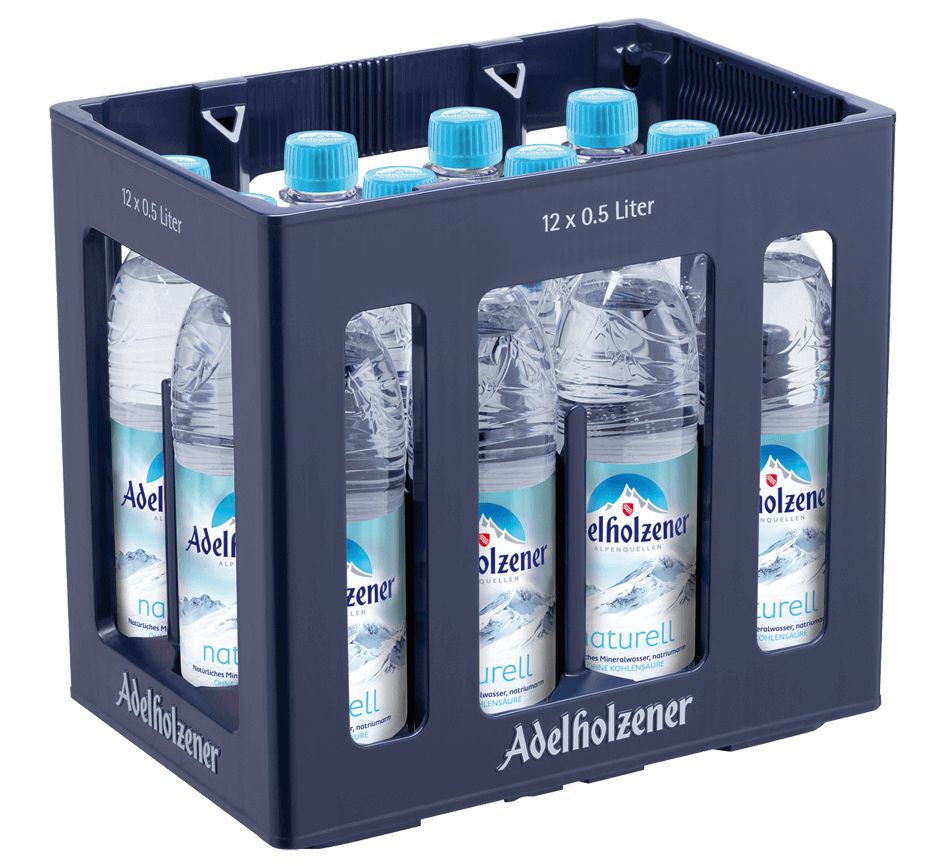 Adelholzener Mineralwasser Naturell Pet 12×0,5l
