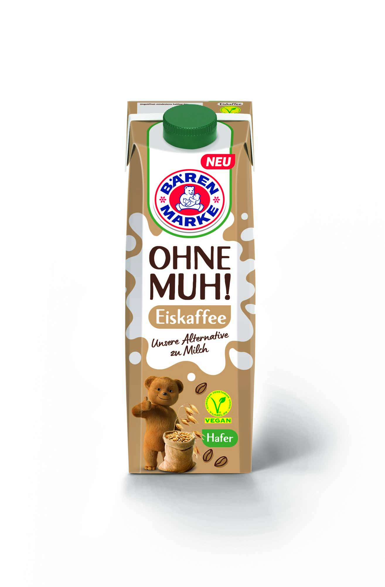 Bärenmarke Ohne Muh Eiskaffee pflanzlich 1l