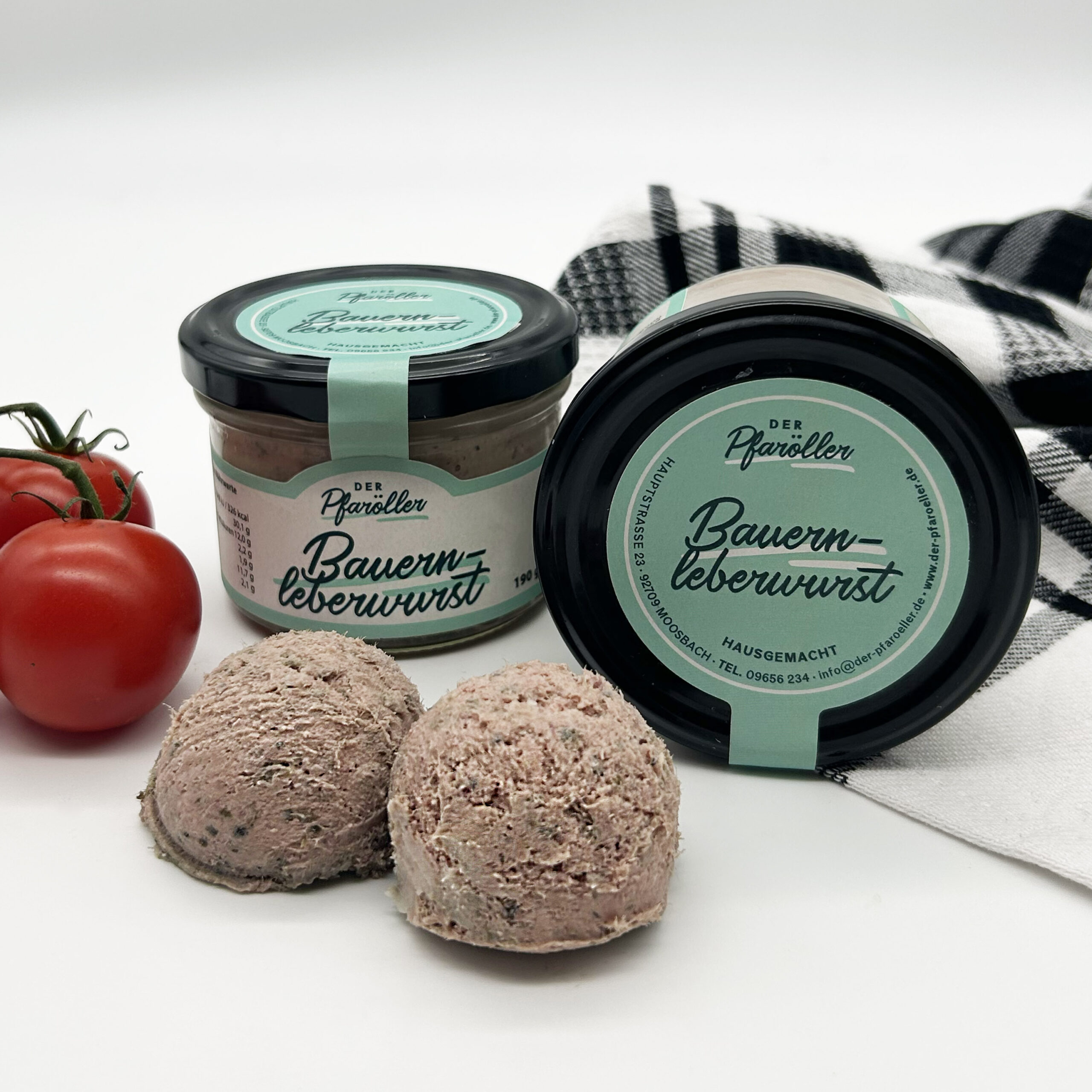 Bauernleberwurst im Glas (2 Gläser)