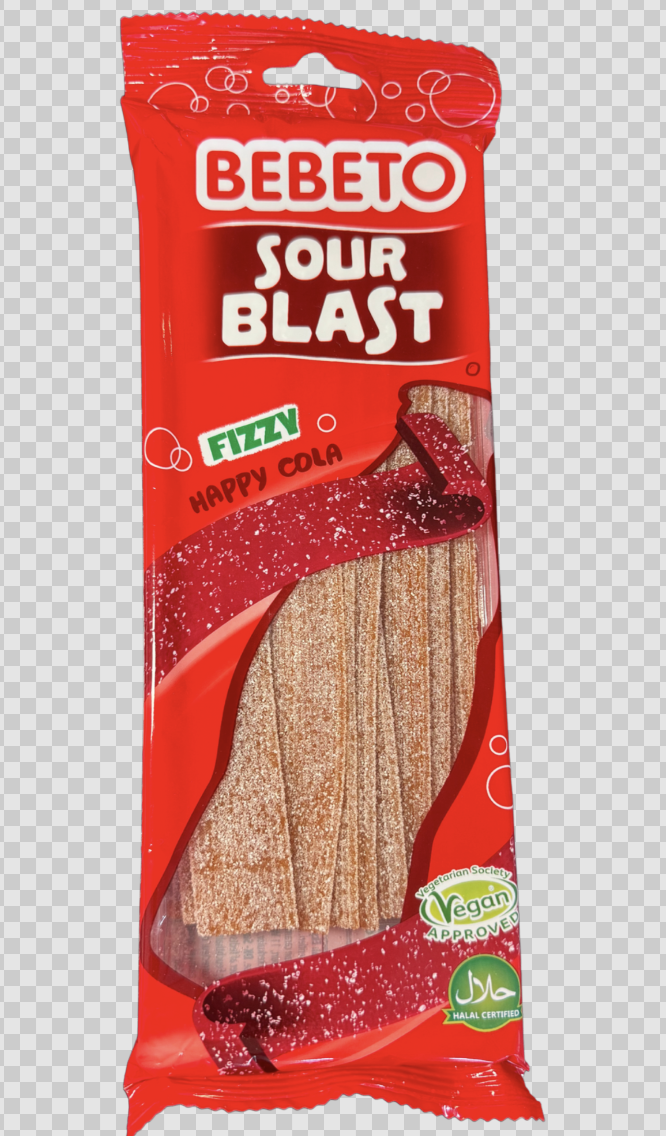 Bebeto Wacky Sticks Happy Cola 180g