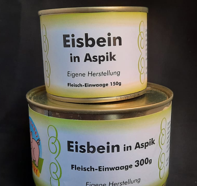 Eisbein in Aspik 300g Dose (in Stück)