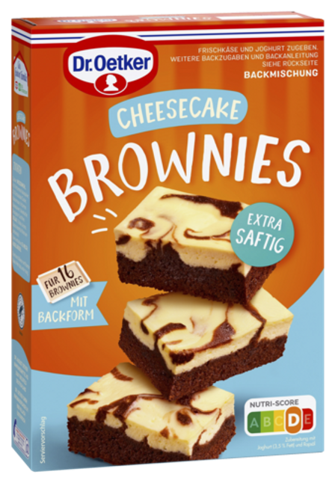 Dr.Oetker Cheesecake Brownies 446g