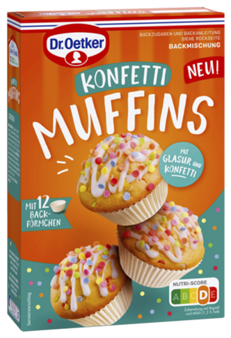 Dr.Oetker Konfetti Muffins 360g